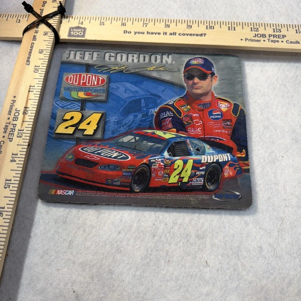 Vintage Jeff Gordon #24 Foam Mouse Pad - 2001? 3